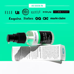YEOUTH Glycolic Acid Peel gel in hand suggesting gentle application for radiant skin.
