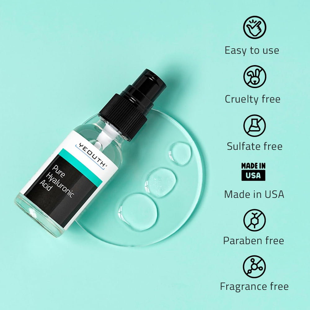 YEOUTH minimalist bottle design suited for a modern skincare shelf.