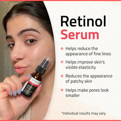 Close up of YEOUTH retinol serum texture showing lightweight hydration