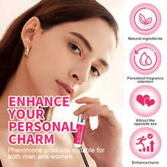 YEQUET roll-on pheromone perfume targeted-application focus for precise scent placement.