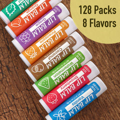 YesBes vanilla lip balm close-up highlighting creamy texture and vanilla aroma.