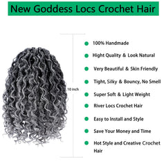 YESEGO pre-looped crochet braids enable quick beginner friendly installation.