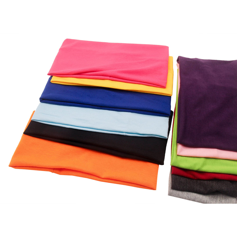 Yeshan 5-inch headbands are machine washable for easy care.
