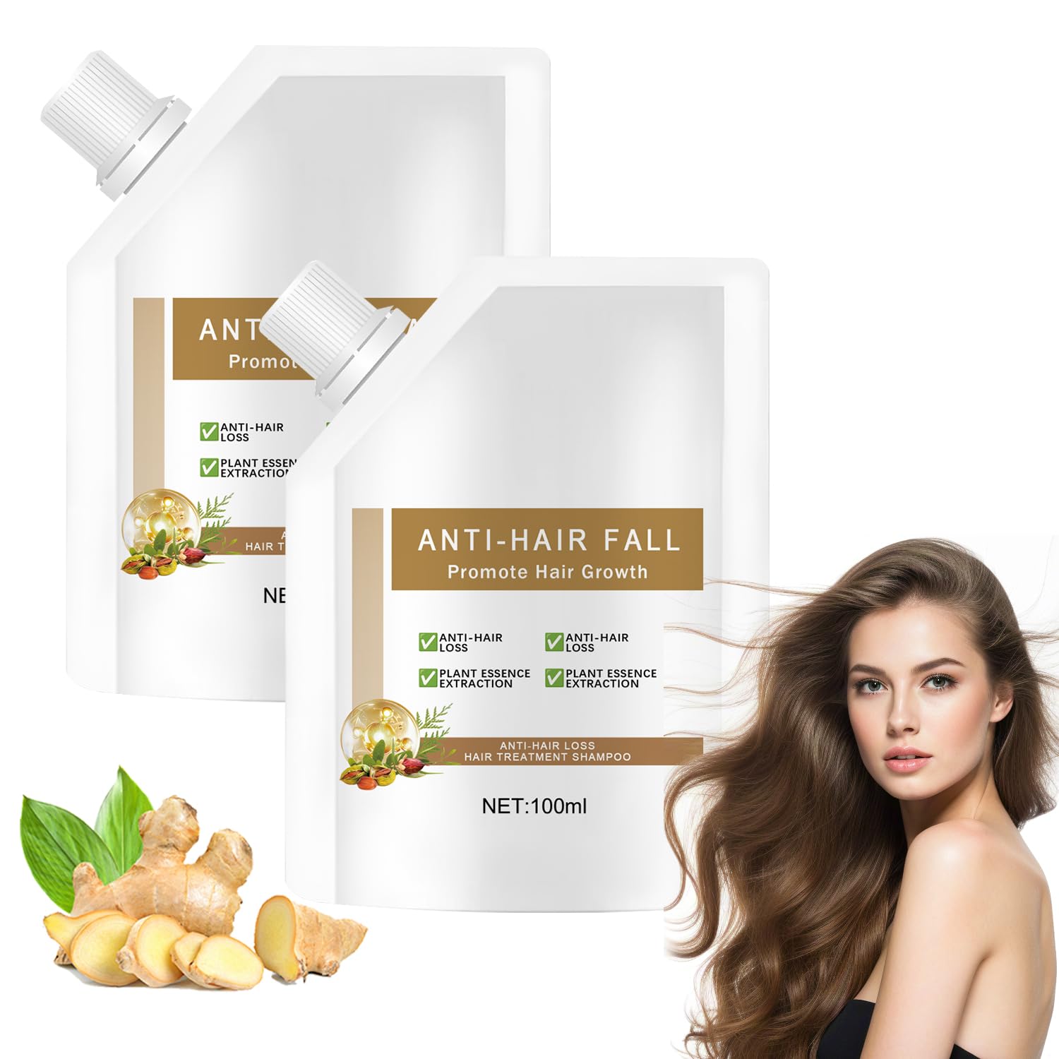 Yetary Anti-Hair Fall Shampoo bottle for daily scalp care.