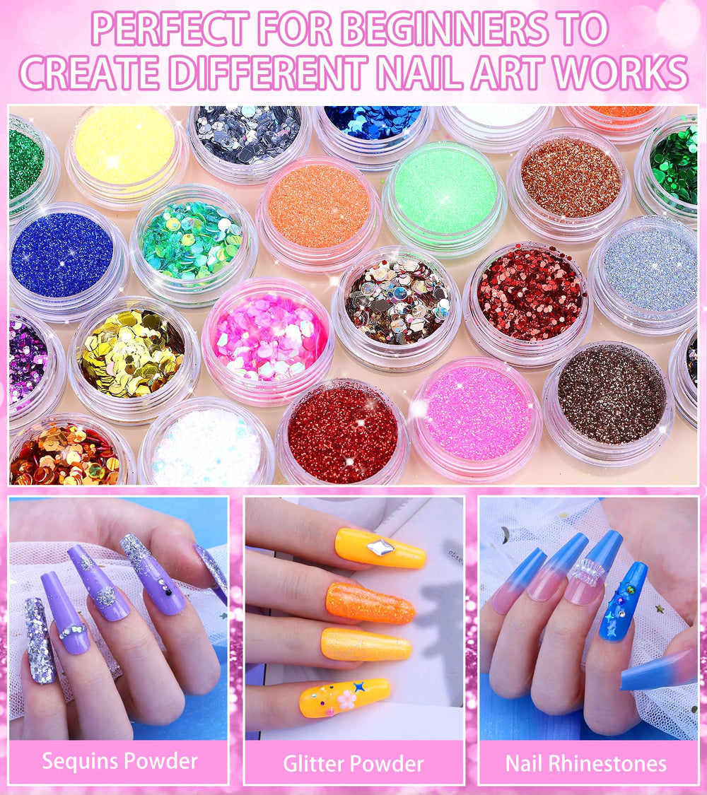 YEVYO rhinestones for sparkling nail design accents