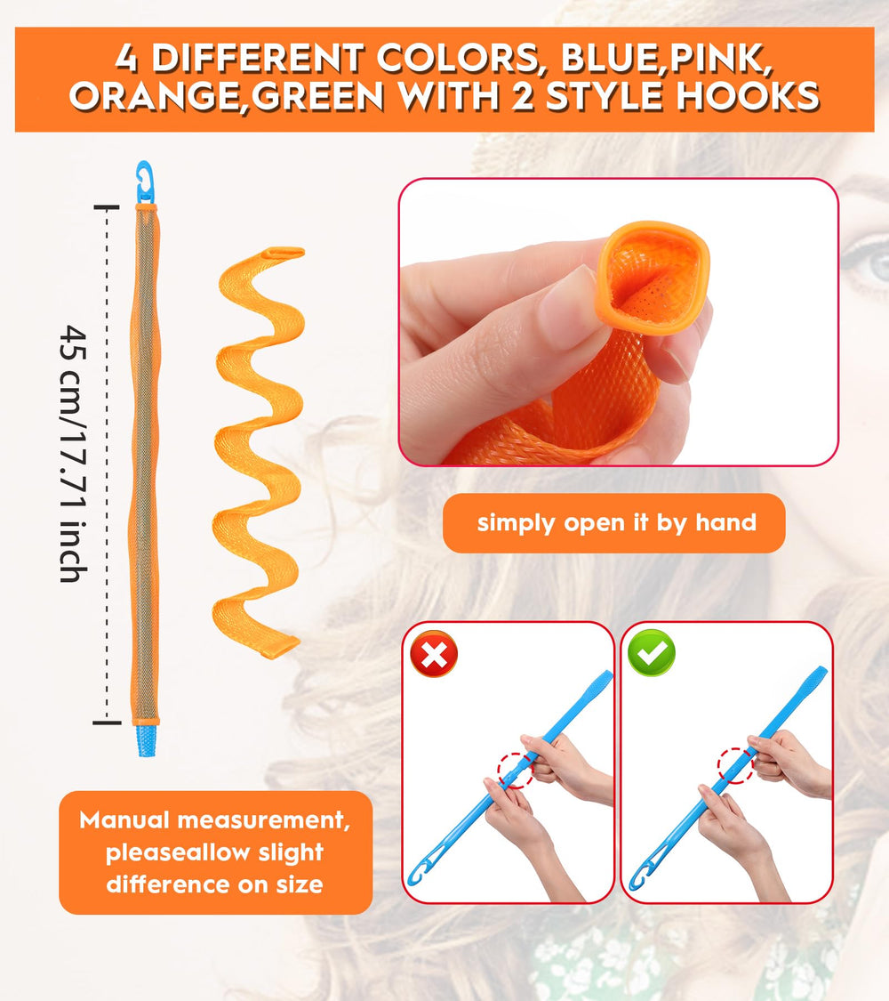 YEVYO heatless waves curler color variants provide options for different styles.