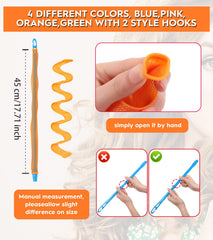 YEVYO heatless waves curler color variants provide options for different styles.