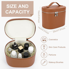 YFGBCX portable travel toiletry bag ideal for on-the-go essentials.