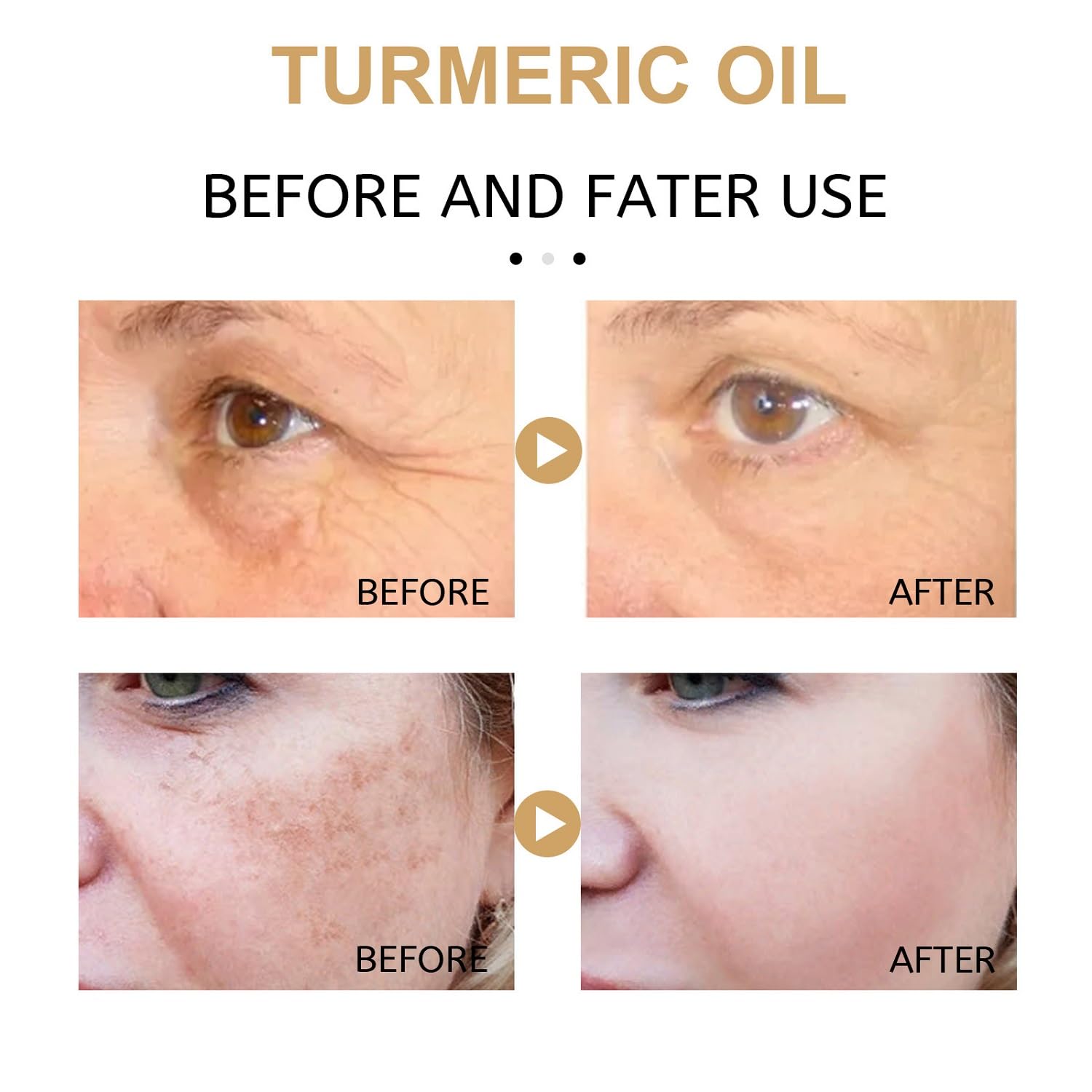 YG LianKai turmeric serum 30ml label details and color hint