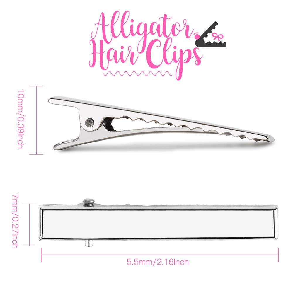 YGDZ alligator clip side view highlighting smooth finish and durable spring action.