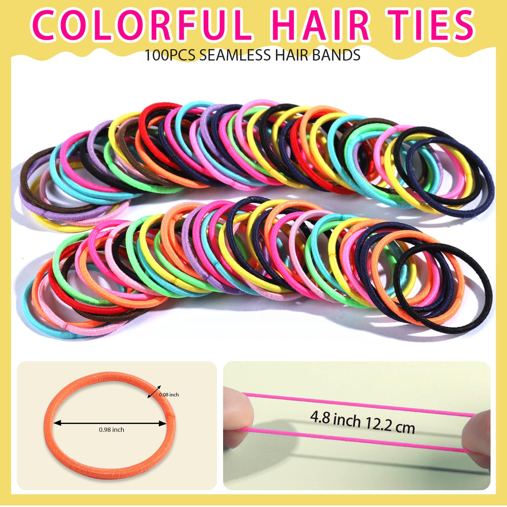 YGDZ seamless elastic hair bands demonstrate snag-free styling for versatile looks