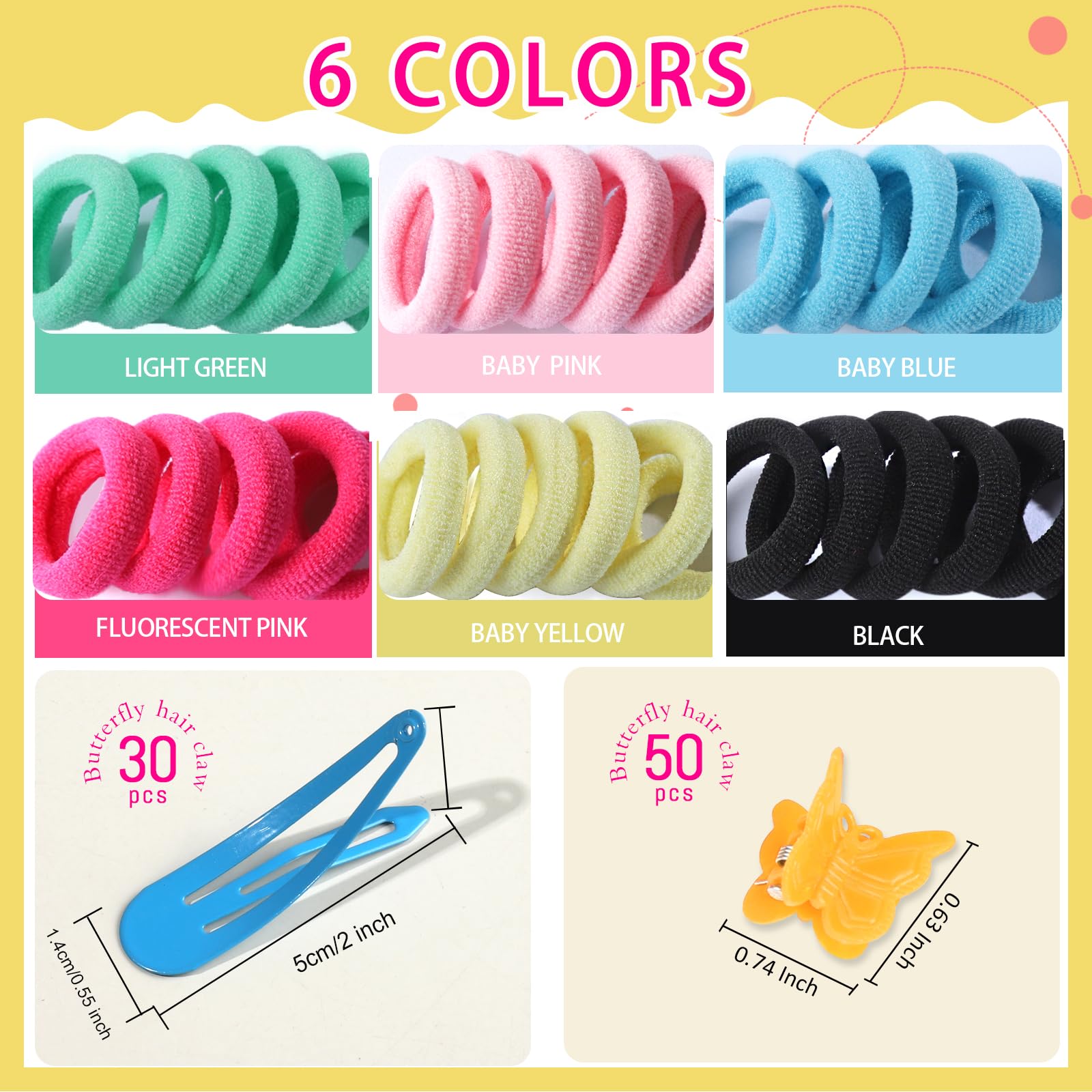 YGDZ snap clips highlight quick-up styling with playful detail