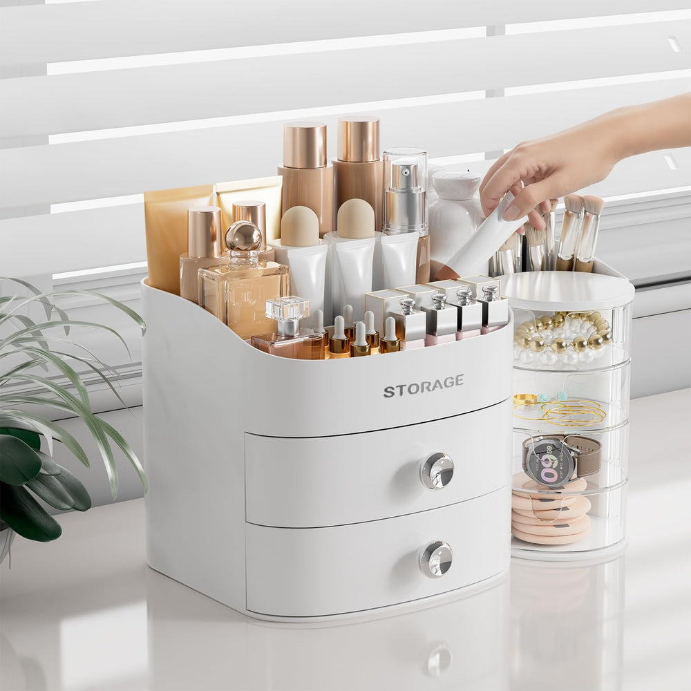 YGJT ABS material makeup organizer shows durable, eco-friendly construction for daily use.
