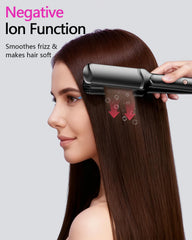 YGOVVK Hair Crimper Waver 6-teeth plate creates defined waves