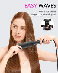 YGOVVK Hair Crimper Waver flat plate for smooth straight looks