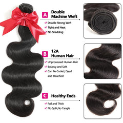 YIBUSI HD lace closure closeup showing seamless melt and natural hairline.