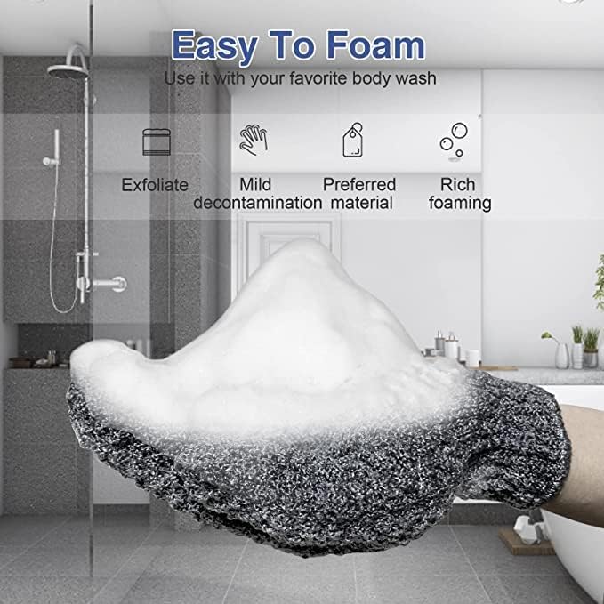 Yiclick gloves help improve skin texture by cleansing pores.