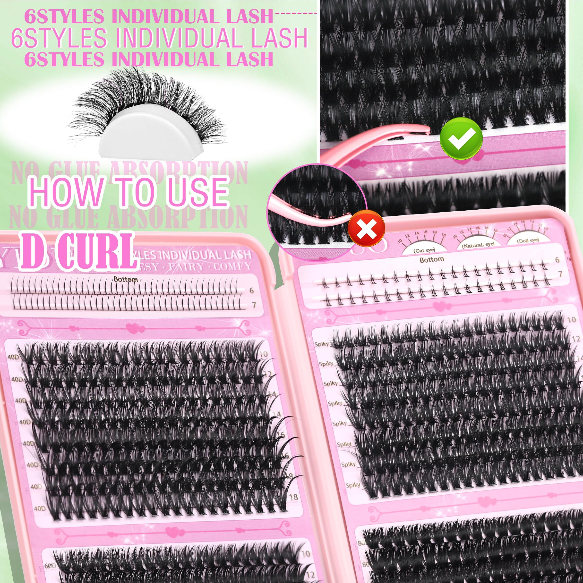 YIDUO lash bond & seal ensures secure wear and cleaner application