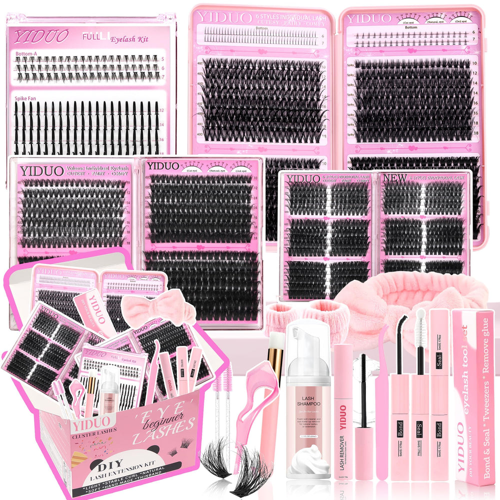 YIDUO lashes clusters 40D deliver natural daily volume for everyday wear