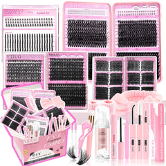 YIDUO lashes clusters 40D deliver natural daily volume for everyday wear