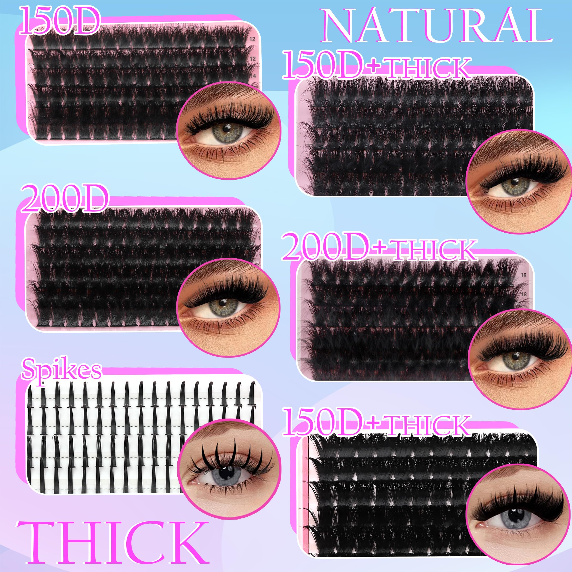 YIDUO D curl 12-21mm lashes provide tailored volume for everyday glamour