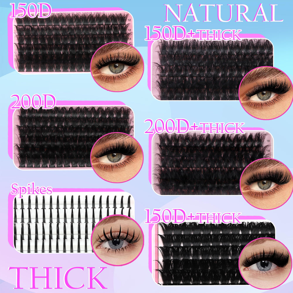YIDUO D curl 12-21mm lashes provide tailored volume for everyday glamour