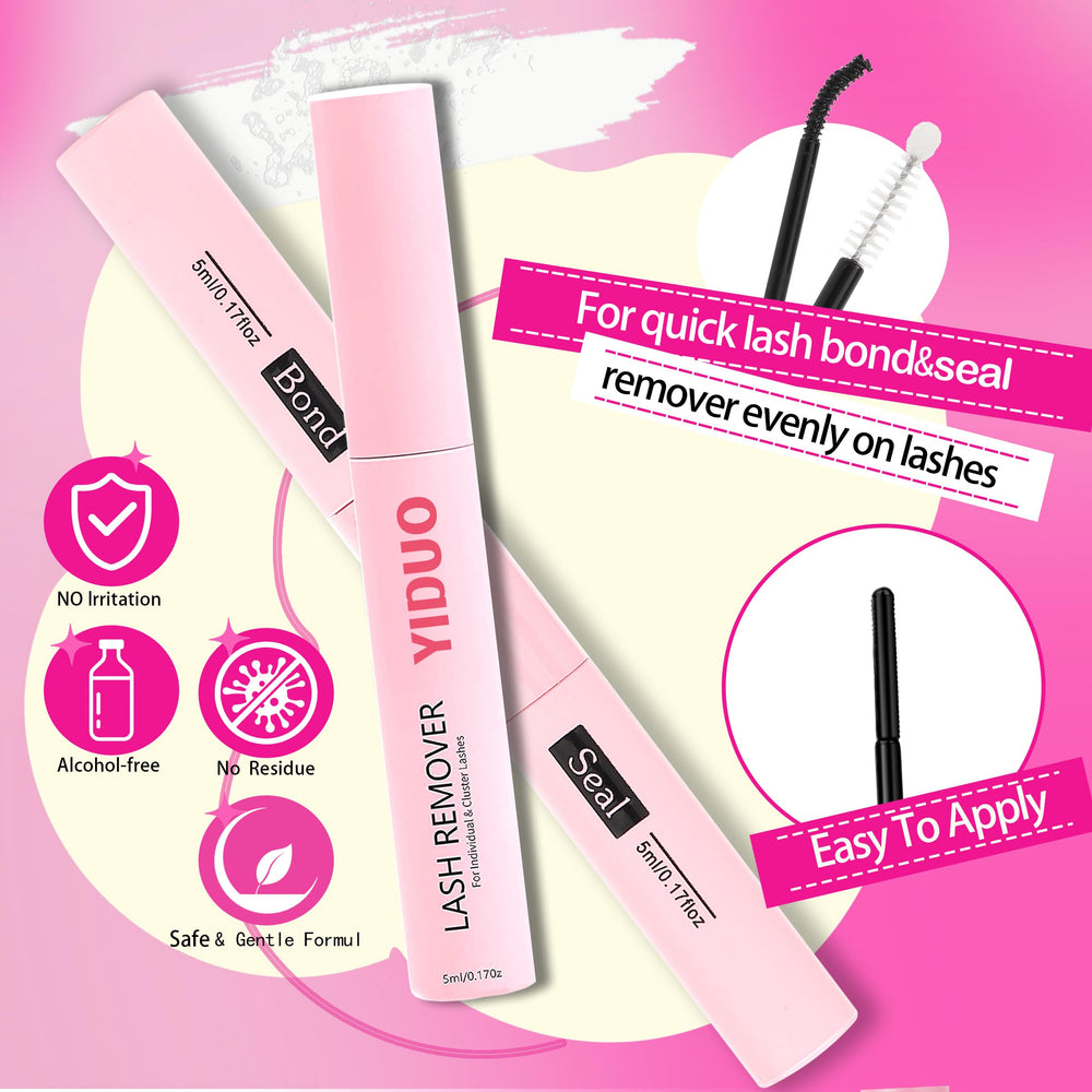 YIDUO eyelash makeup remover supports safe cleansing after wear