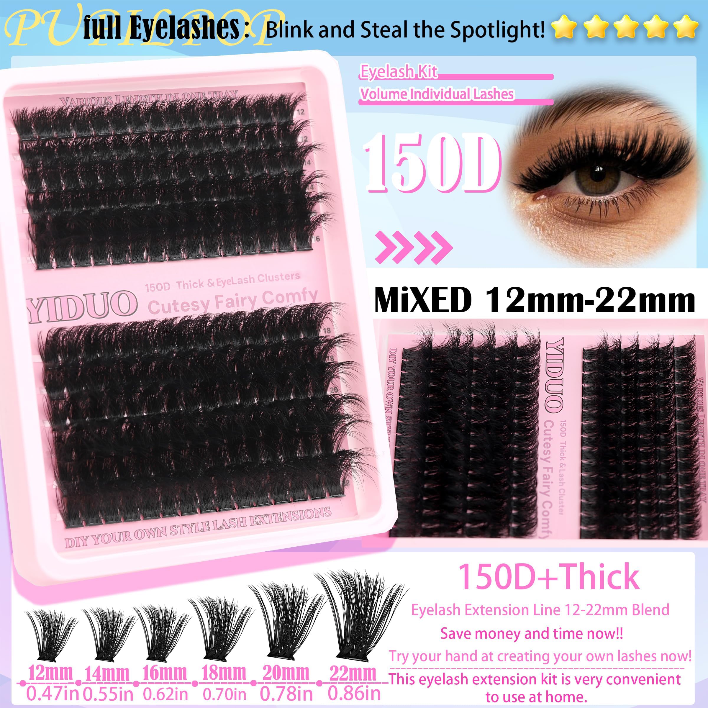 YIDUO lash bond-seal ensures strong adhesion and smooth application