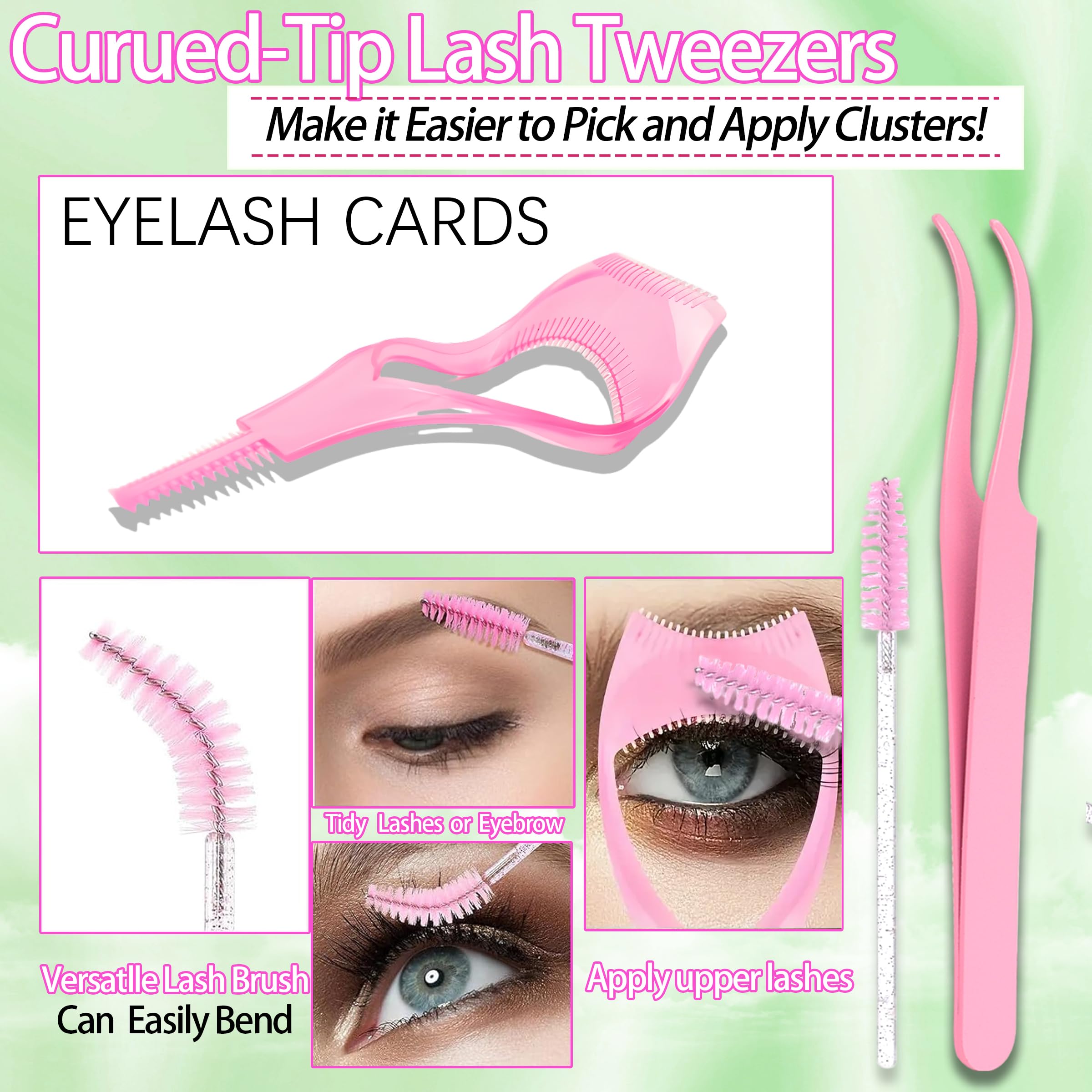 YIDUO lash tweezers simplify precise placement for a studio-look finish