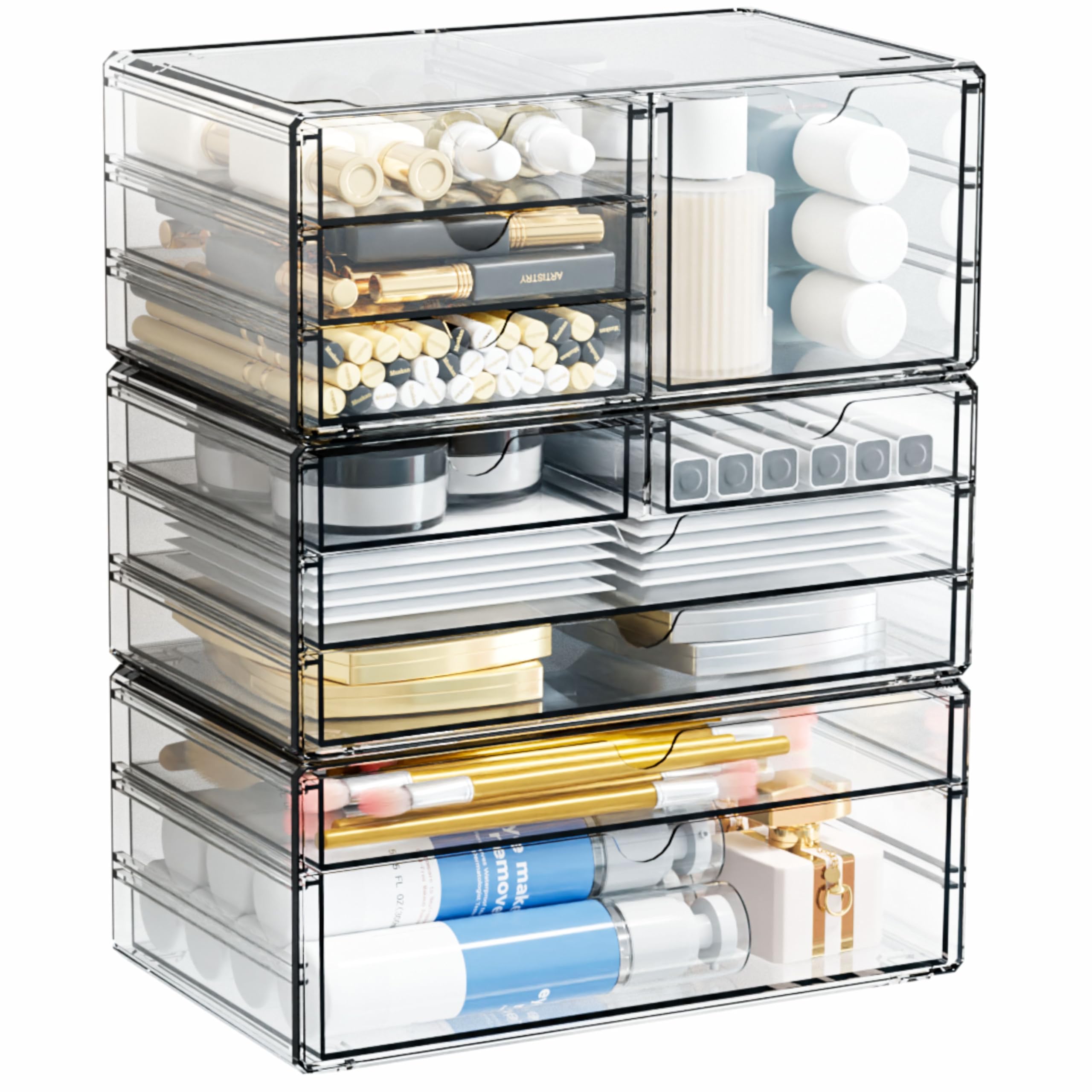 Yieach dorm-room organizer shown as a compact drawer system for small spaces.