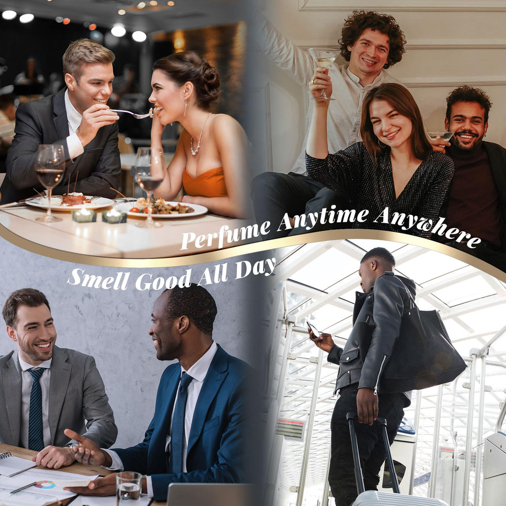 YIERSO pocket-size perfume dispenser makes a stylish travel gift.