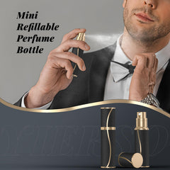YIERSO travel 10ml bottle fits purse for quick fragrance touch-ups.