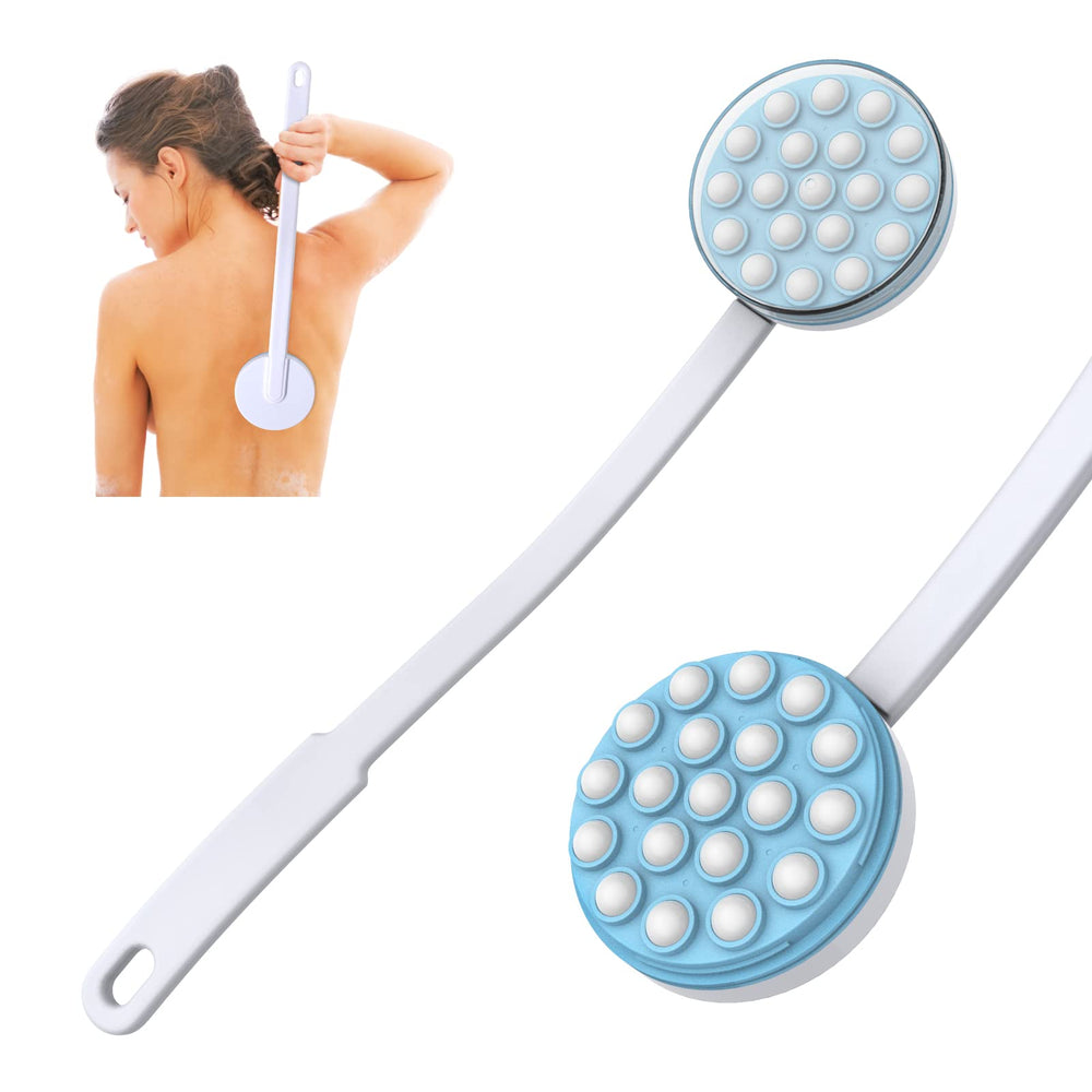 Yiesoum back-lotion-applicator-roller-head close-up for smooth, even sunscreen application.