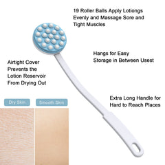 Yiesoum wet-or-dry-application-use ideal for bath, shower, or poolside lotion.