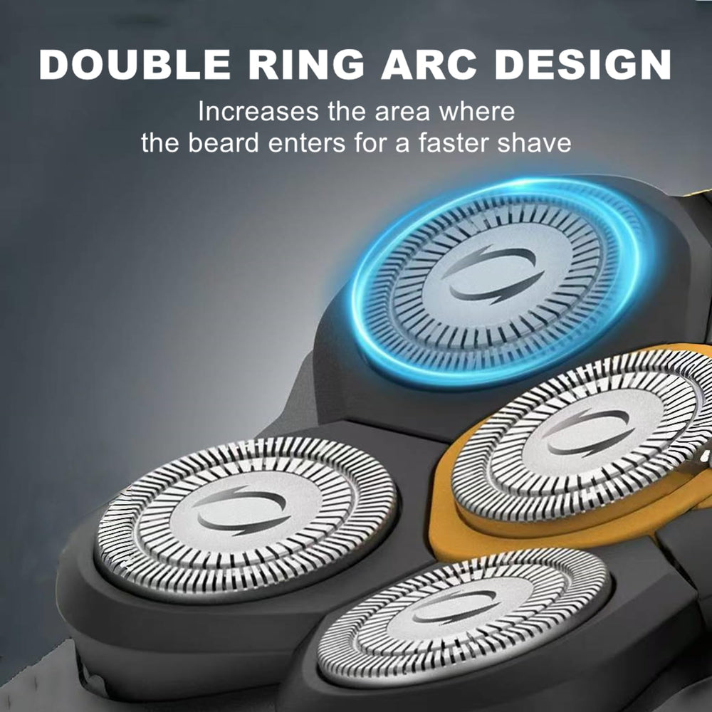 Yieyosd durable stainless steel construction supports long-lasting shaving performance.