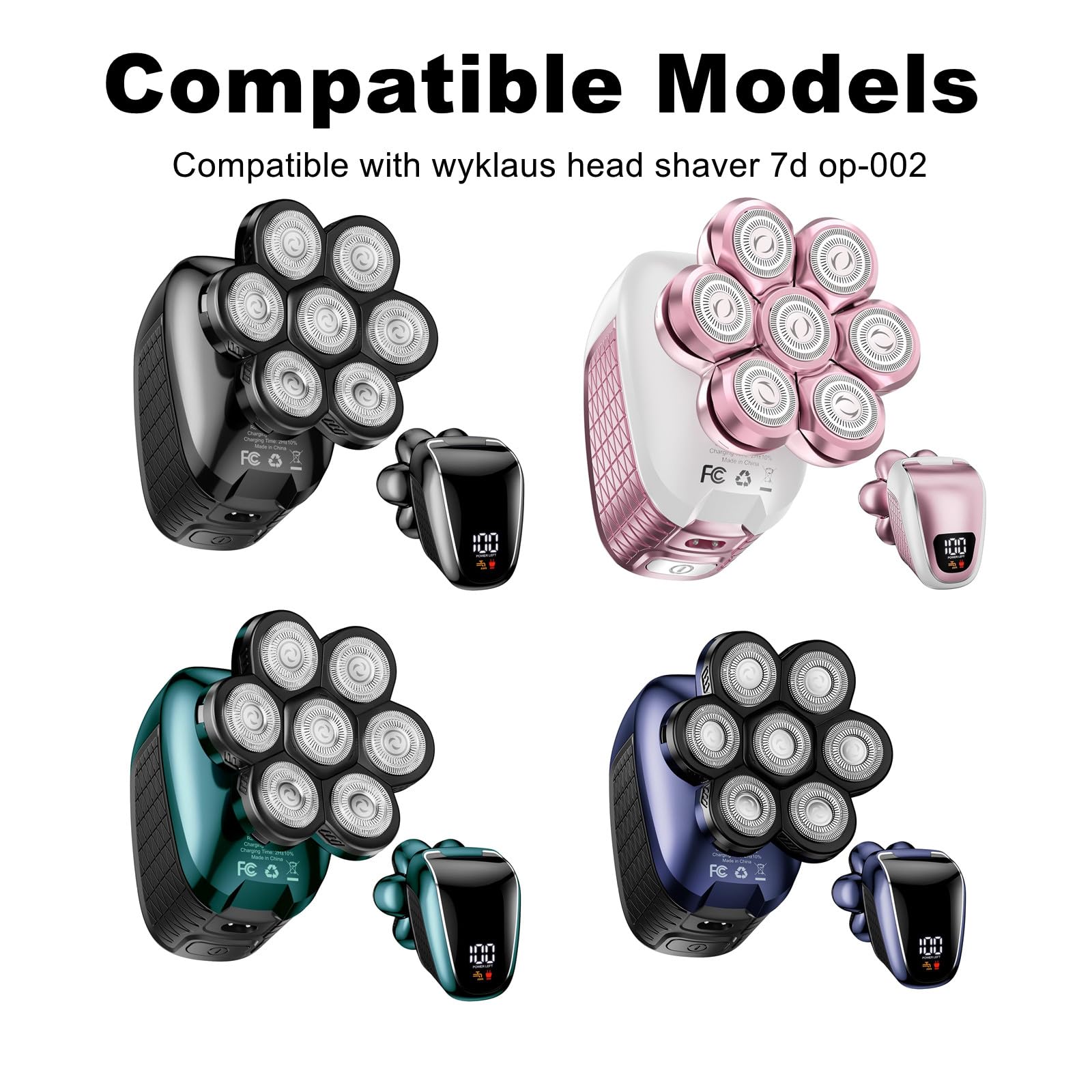 Yieyosd easy-to-clean design keeps your shaver in top condition.