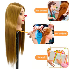 Yiifiulyn synthetic hair, soft and silky for versatile styling sessions.