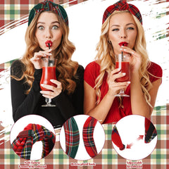 Yilloog wide retro headband offers comfortable wear for all-day events.