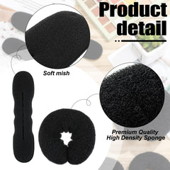 Yinder donut bun maker 10cm ideal for everyday tidy buns
