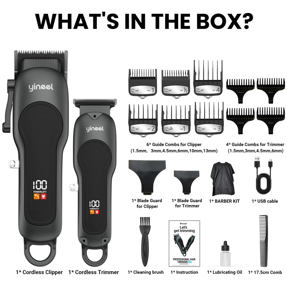Yineel hair clippers ideal gift for men and women who style at home