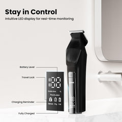 Yineel HC600 precision guard in action for detailed beard work