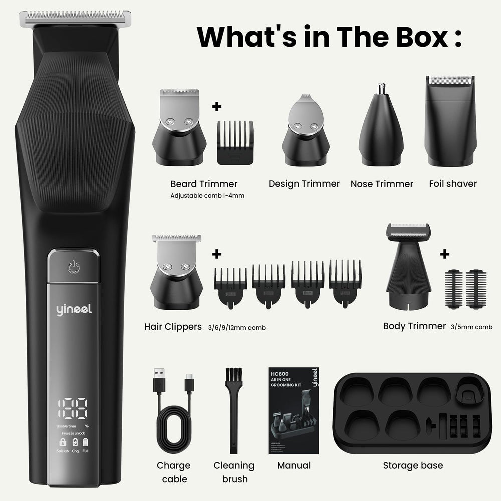 Yineel HC600 detachable heads cleaning for fast maintenance