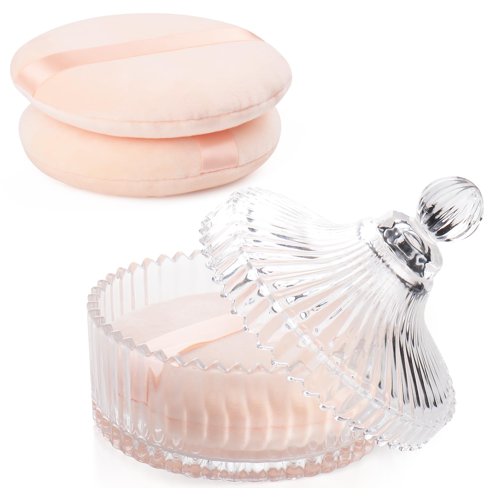YINGMAN large body powder puff for smooth full-body application.