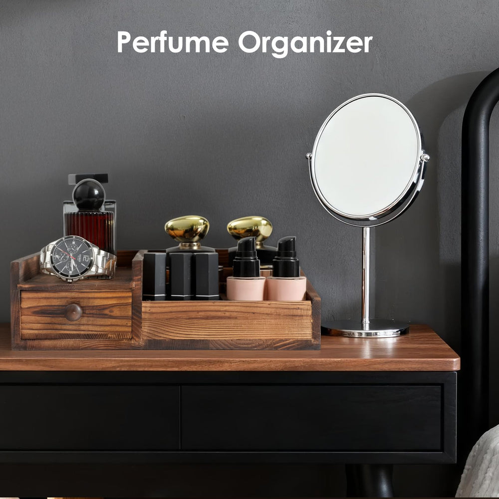 YIOJOYD multi-functional storage drawer keeps small grooming items secure.