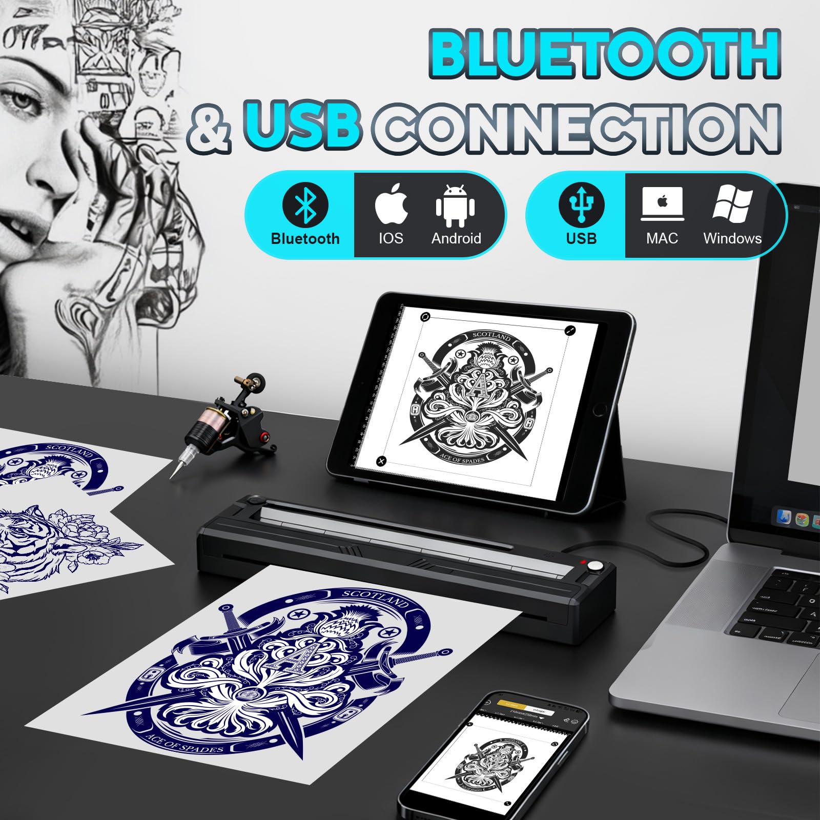 YIRIGUI free tattoo template library, regularly updated for practice.