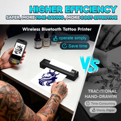 YIRIGUI tattoo transfer papers included image, features 10 papers for practice.