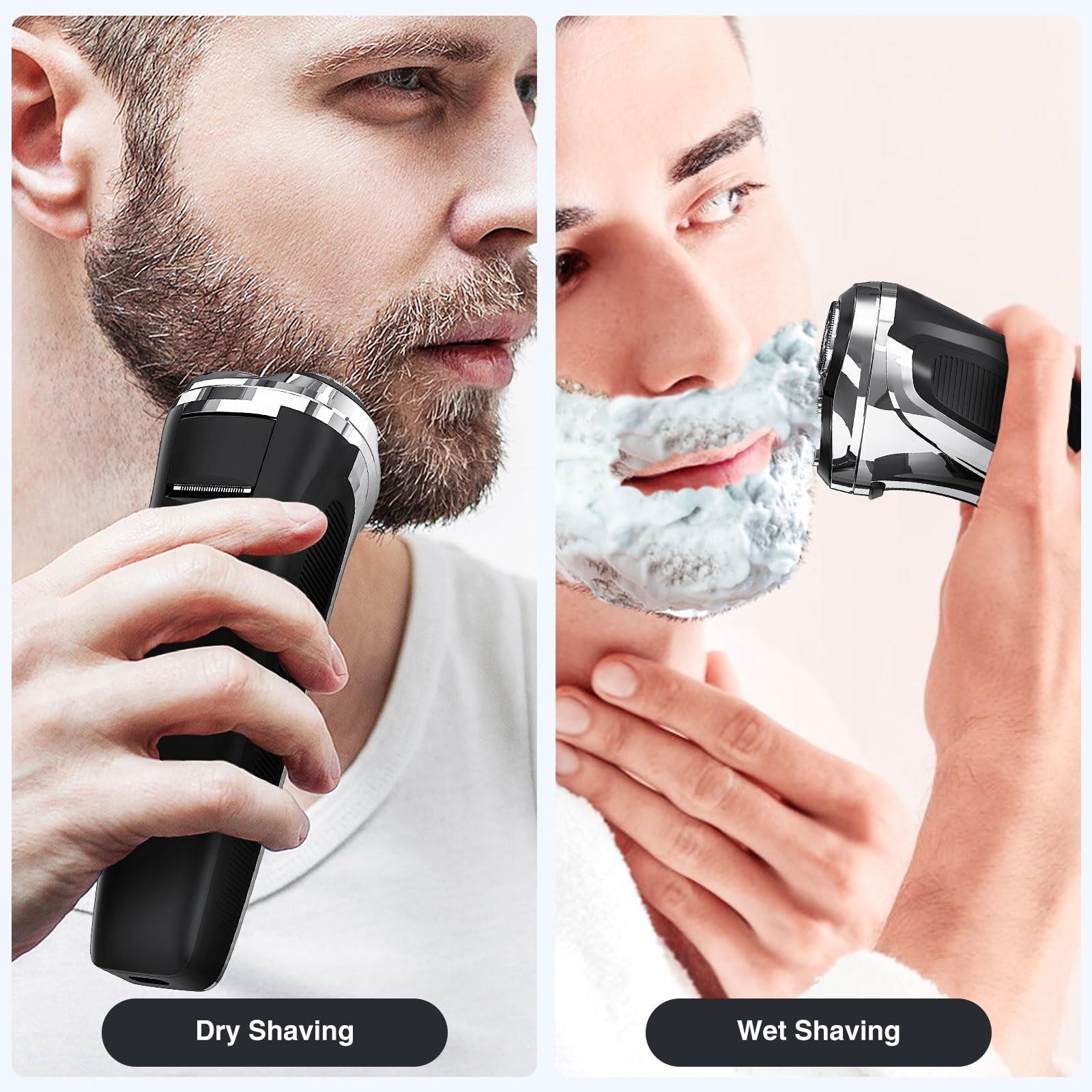 YIRISO pop-up trimmer enables precise sideburn and beard detailing