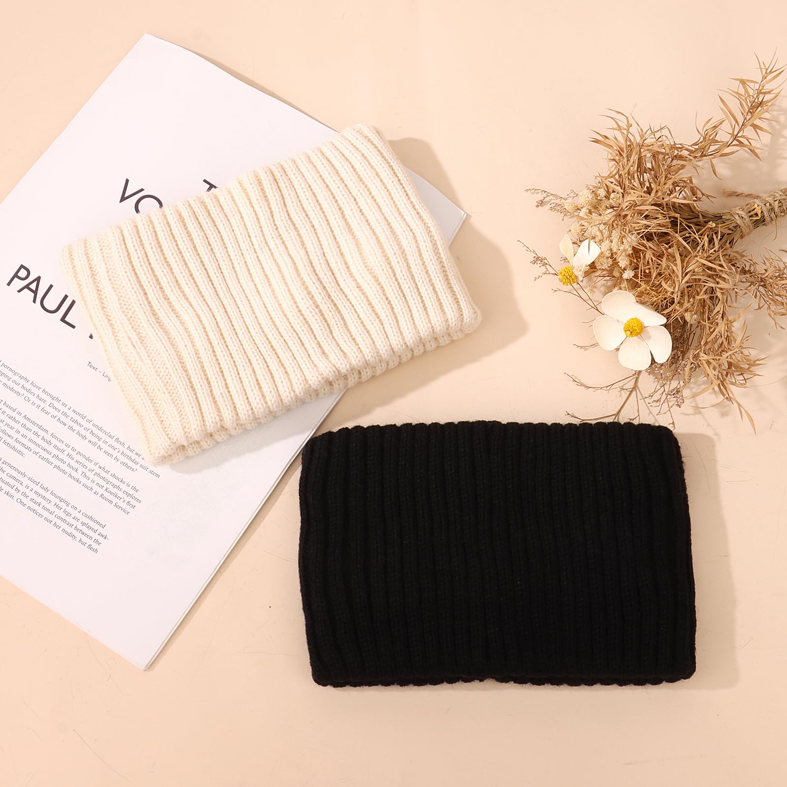 YISSION black headband styled with casual outfits for versatile styling.