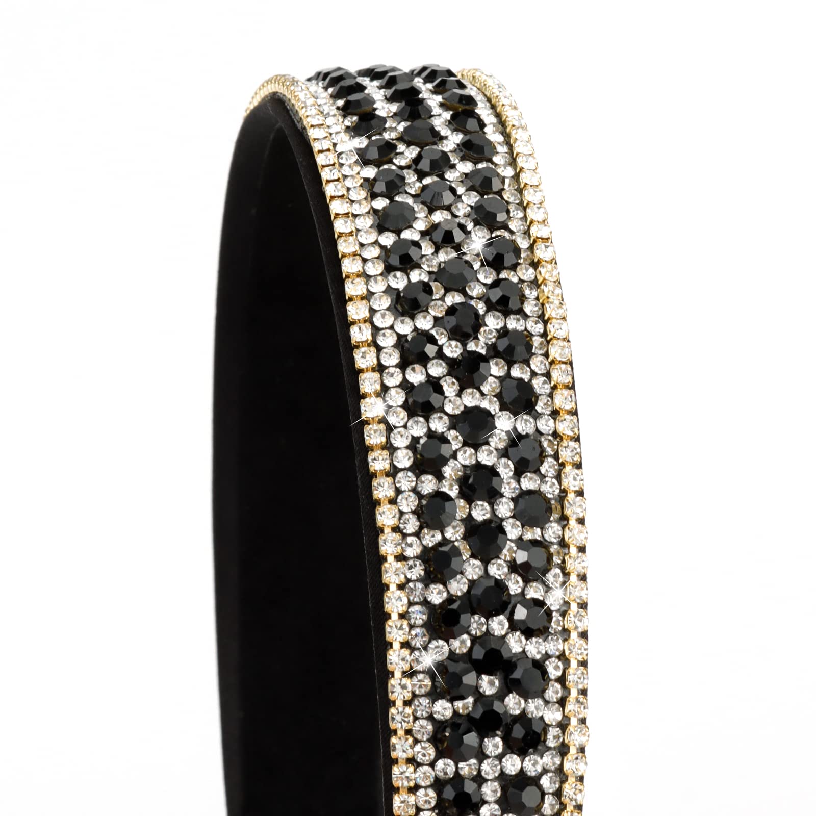 YISSION sparkle headband enhancing a night out outfit with shimmer