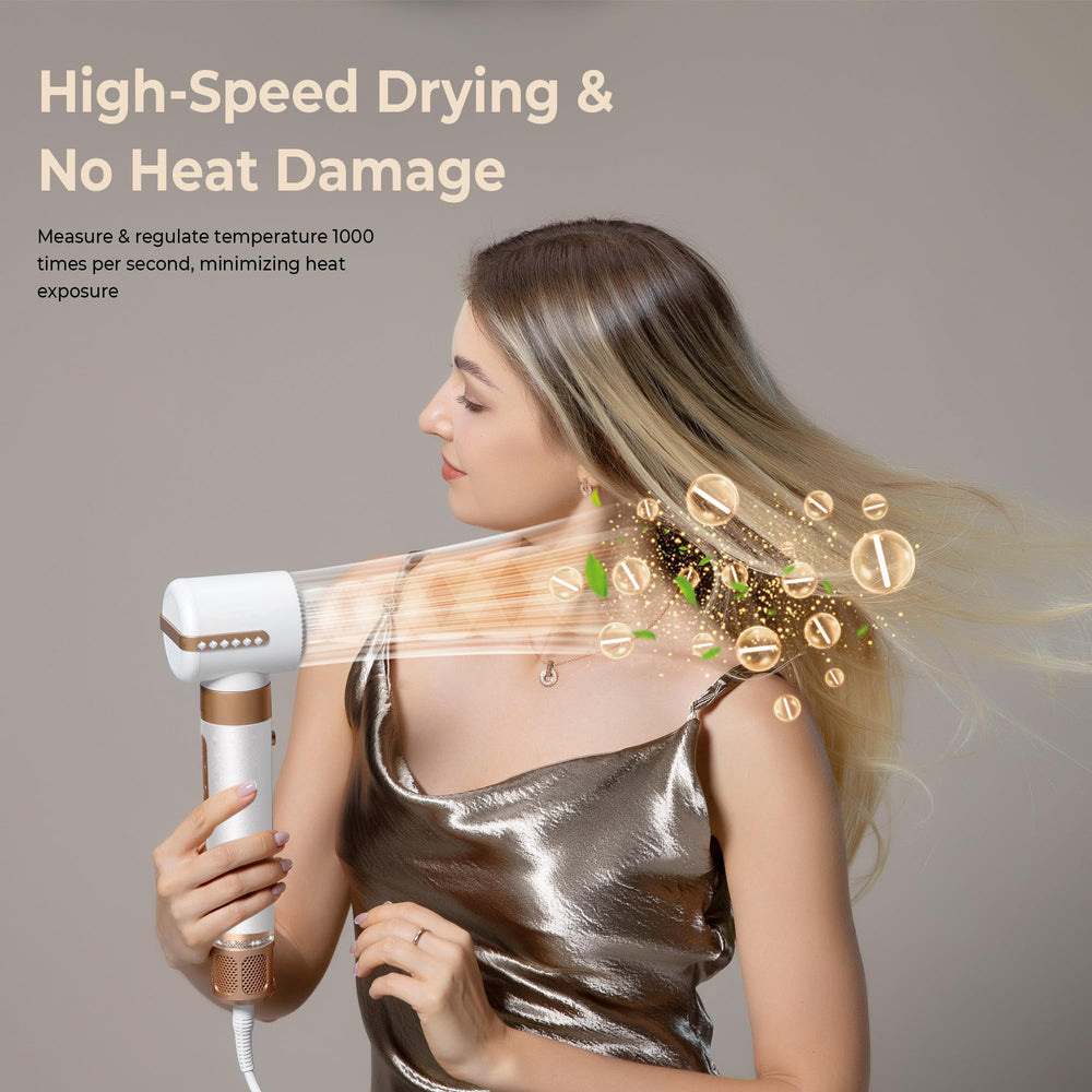 Yitrust 110,000 RPM airflow showcases powerful quick-dry capability.